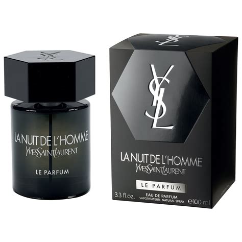 ysl l homme vs la nuit|la nuit de l'homme 100ml.